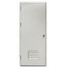 Puerta de baño con persiana personalizada no estándar transfronteriza, puerta de baño con pintura compuesta de acero Foshan, puerta de baño sanitario escolar