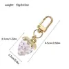 Acessórios Transfronteiriços Europeus e Americanos Estilo Fresco Pingente Chaveiro de Cereja Morango Toque Girly de Alto Padrão Ornamento Feminino