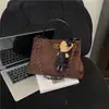 Bolso Cubo de Cadena de Diamante Gama Alta 2025 Estilo Pequeña Fragancia Gran Capacidad Casual Diario Ropa de Trabajo Bolso de Hombro Cruzado