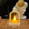 Lâmpada de Vento Pequena Retro Europeia Lâmpada de Vela Digital Bolsa de Mensageiro Decoração de Quarto ao Lado da Cama Lâmpada de Atmosfera Pequenos Enfeites de Mesa