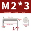 Tornillos de Cabeza Plana Delgada niquelados, de Forma Delgada, de Borde Delgado, Cabeza Plana Grande, Cabeza Plana Negra, Tornillos Phillips, Cabeza Plana M2M3M4M5M6