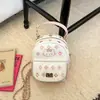 Bolsa de Caricatura Estilo Coreano de Gran Capacidad para Mujer 2026 Verano Nuevo Estilo Bolso de Hombro Único Mochila para Estudiante para la Escuela y el Viaje