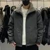 Chaqueta de Trabajo de Invierno de Moda para Hombre Beijianglang Abrigo de Algodón Cortavientos Forro Polar Engrosado Cálido Ropa de Abrigo para Hombre de Otoño e Invierno