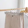 Estante de Metal Multifuncional a Prueba de Viento para Pantalones con Pinzas Retráctiles para Pantalones y Faldas, Pinza de Acero Inoxidable para Pantalones para el Hogar, Puesto de Dormitorio
