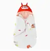 Manta de Bebê Algodão Puro Swaddle para Recém-Nascido Primavera Outono Inverno Espessada Envoltório para Sala de Parto Swaddle para Recém-Nascido Saco de Dormir Anti-Chute