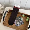 Meias Japonesas de Cano Médio com Costura Dupla e Bolinhas para Mulheres, Outono/Inverno, Estilo Coreano Doce, Versátil, Estilo College, Meias Longas de Algodão, Meias Largas