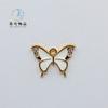Mariposa Exportación Transfronteriza Amazon Muestra Joyería DIY Accesorios de Aleación Llavero Colgante con Goteo de Aceite Decoración para Teléfono Móvil