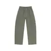 Calças impermeáveis de outono e inverno, calças de trabalho masculinas da moda para atividades ao ar livre, corte reto solto, calças casuais grossas