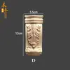 Coluna Romana Estilo Europeu Madeira Maciça Esculpida Decoração Simples Estilo Europeu Cabeça de Coluna Estilo Chinês Viga de Suporte Viga de Suporte Almofada Móveis Lareira Armário