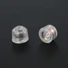 Tapones para Oídos para Dormir Sin Quitar la Hebilla Fija Anti-Caída de Silicona Accesorios de Soporte de Oreja de Oro Real de 18K Tapones para Orejas de Hamburguesa de Grado Alimenticio