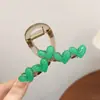 Estilo Novo de Verão Plissado Fashionável High-End Presilha de Laço Grampo de Cabelo Doce Presilha de Tubarão Acessórios de Cabelo na Parte de Trás da Cabeça Promoção Especial