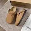 Sandálias Meias Slip-On Estilo Birkenstock para Mulheres, Novidade Tendência Primavera 2025, Dupla Utilização, Sola Grossa, Sandálias Fechadas no Dedo Estilo Japonês