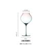 Copa de Vino Tinto Borgoña Degradado Hecha a Mano Pura Cristal Doméstico Copa de Vino Set de Vino Barista
