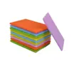 Directo de fábrica para lavar platos limpieza alta densidad colorido para mojar estropajo tamaño 10*15*0.8cm