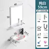 Lavabo de cerámica tamaño pequeño lavabo de esquina para baño lavabo de pared para balcón soporte de acero inoxidable hogar