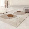 Alfombra nórdica de estilo nórdico para sala de estar, venta al por mayor, moderna y sencilla, para el hogar, para dormitorio, para mesa de centro completa