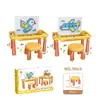 Mesa de Blocos de Construção Infantil Mesa de Jogo Multifuncional Mesa de Brinquedo de Montagem de Partículas Grandes e Pequenas Mesa Educacional de Aprendizagem Atacado Transfronteiriço