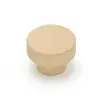 Manijas de Madera Blanca de un Solo Agujero al por Mayor para Cajones de Muebles y Puertas de Gabinetes, Manijas de Madera Maciza, Madera de Loto, Madera de Haya, Manijas Redondas