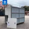 Gabinete de Aire Oculto Vertical Unidad de Aire Acondicionado Gran Volumen de Aire Taller Refrigeración Enfriamiento Bajo Ruido Unidad de Gabinete de Aire Acondicionado Refrigerado por Agua