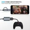 Adaptador OTG tipo C Android 2 en 1 para teléfono móvil Huawei Xiaomi vivop conectado a ratón USB MP34