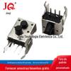 Interruptor Tátil de Corpo Curto Duplo 6x6 com Suporte Interruptor Tátil Conjunção 6X6X5 Interruptor de Botão Tátil Dupla Camada Lateral 90 Graus