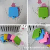 Bolsa de Silicone Quadrada com Espelho Moda Dois Lados Moda Quadrada Haha Bolsa com Espelho Atacado Bolsa de Silicone com Espelho de Maquiagem