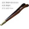 Pinza para té de bambú ceremonia del té seis caballeros accesorios juego de té pinzas para té pinza para taza de té anti-escaldaduras pinza curva herramienta para hacer té Pinza para taza