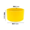 Copo de Água Capa Antiderrapante Capa Inferior de Borracha Copo de Vidro Isolamento Capa de Silicone Transfronteiriça 7,5cm9cm Capa de Copo de Silicone Universal