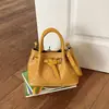 Bolso Cubo Popular Versátil para el Día a Día Verano 2026 Nuevo Estilo Coreano Moda Diaria Trendy Chic Bolso de Hombro Único Cruzado