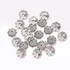 Accesorios para Joyería DIY al por Mayor Creativo Separadores de Plata Xizang 8mm Aleación Tori Pendientes Retro Accesorios para Pulsera