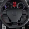 Acessórios para Volante Volkswagen Golf 5 MK5 Passat B6 Touran Tiras Decorativas Lantejoulas Adesivos Color Changing Fibra de Carbono