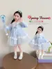 Vestido de Niña Aisha Primavera y Otoño 2026 Nuevo de Moda Vestido de Princesa Infantil Malla para el Primer Cumpleaños del Bebé