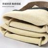Calcetines de cachemir y seda de caña baja para otoño e invierno, suaves, alta elasticidad en el talón, silicona antideslizante, cálidos, a prueba de frío, invisibles, color liso, tipo calcetín de barco