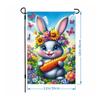 Bandera de Jardín de Pascua Nueva Transfronteriza Fiesta Familiar Fiesta Decoración Exterior Bandera de Doble Cara Personalización