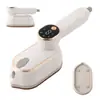 Vaporizador de Roupas Portátil 110V Modelo Novo para Uso Doméstico, Ferro Elétrico Rotativo Portátil, Máquina de Passar Dobrável de Alta Potência