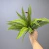 Hojas de Helecho Artificiales Resistentes al Sol, Césped de Helecho Artificial, Plantas de Hierba Persa, Hojas de Helecho, Pared de Plantas de Césped de Helecho, Hojas Persas, Helecho Cola de Pez Artificial