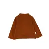 Camiseta Básica Suave y Acogedora de Cuello Alto Parcial para Niñas, Versátil de Manga Larga Multicolor para Bebés Niñas, para Primavera y Otoño
