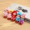 Colgante para Teléfono de Muñeca Payaso de 8 cm Muñeca Recuerdos de Boda Pequeños Regalos Vendedor Ambulante Figuras de Vinilo al por Mayor Goma Suave para Niñas