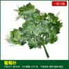 Simulación de hojas de baniano, hojas de arce rojo, hojas de ginkgo, ramas falsas, hojas de otoño, ingeniería, decoración, plantas verdes, paisajismo, venta al por mayor