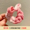 Lazo Trenzado de Alta Elasticidad para el Cabello, Cuerda para el Cabello, Goma Elástica para Mujeres, Creador de Moños, Accesorio para el Cabello que No Daña el Cabello y Protege el Cabello