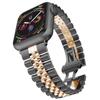 Aplicable a Apple iwatch correa de acero inoxidable de cinco baht metal sólido 22 mm universal Huawei Samsung reloj correa de acero