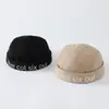 Gorro de bebé estilo chino con letras inglesas personalizadas, gorra tipo melón para niños de 2 años, sombrero de moda para actuaciones, comercio exterior
