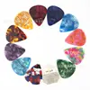 Púas de Guitarra Púas de Celuloide 0.46 0.71 0.96 Shrapnel con Púas Antideslizantes para Dedos Accesorios de Guitarra