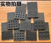Caja de Almacenamiento Grande para Chips Caja de Almacenamiento Pantalla Integrada Negro Ranura Antiestática Rejillas Esponja Prueba de IC Especificaciones de Giro