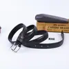Cinto PU casual masculino e feminino, fivela de pino da moda feminina, cinto fino, roupas estudantis infantis com fabricantes de cintos atacado