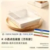 Caja de embalaje para sándwiches caja de embalaje para pastel bola verde rollo de pastel postre de punto del oeste nieve mei Niang hebras de carne puff Beckham repostería