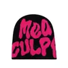 Pulôver Chapéu Chapéu de Tricô Gorro Venda Quente Transfronteiriça Exportação Tendência Europeia e Americana Chapéu para Frio Jacquard com Letra