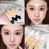 Corrector Famoty Cubre Ojeras, Bolsas en los Ojos, Surcos Lagrimales, Manchas y Aclara el Rostro, Maquillaje de Larga Duración Que No Se Desgasta