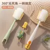 Cepillo para Tazas, Cepillo Limpiador de Tazas de Agua, Cepillo Multifuncional de Cinco en Uno con Mango Largo para Tapa de Termo, Cepillo Esponja Limpiador de Biberones