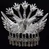 Tocado Miao Zhai estilo exótico de Guizhou vestido para disfraz Miao sombrero de plata collar accesorios de ropa étnica minoritaria Dong para mujeres